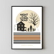 Night of the Living Dead, Movie Poster, Horror Film, Classic Zombie Film, Vintage Movie Art