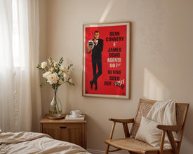 007 You Only Live Twice Movie Poster James Bond Sean Connery 007 Movie Poster James Bond Vintage Poster You Only Live Twice Poster Italian 4381680609
