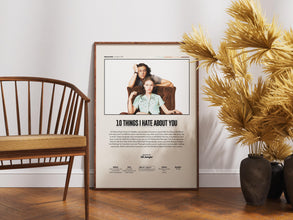 10 Things I Hate About You,Film Poster, Movie Print, Wall Art ,Cinema Decor 4427427259