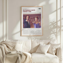 10 Things I Hate About You, Gil Junger, Retro Movie Poster, Custom Movie Poster 4421169390