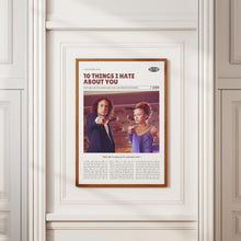 10 Things I Hate About You, Gil Junger, Retro Movie Poster, Custom Movie Poster 4421169390