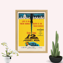 12 Angry Men Movie Poster Print, Canvas Wall Art 1590464929