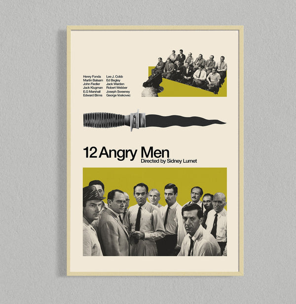 12 Angry Men Movie Poster  Film Posters  Minimalist Movie Poster  Digital Download  Printable Wall Art Poster 1417266550