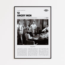 12 Angry Men, Sidney Lumet, Retro Movie Poster, Custom Movie Poster 4421170488
