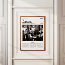 12 Angry Men, Sidney Lumet, Retro Movie Poster, Custom Movie Poster 4421170488