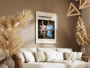 13 Going on 30 Poster, Jennifer Garner Poster, Mark Ruffalo Poster, Gary Winick Film Poster, 13 Going on 30 Print, Romance Movie Wall Art 4340324896