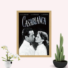 1942 Casablanca Movie Poster Print, Canvas Wall Art, Room Decor, Movie Art, Gifts for HimHer, Wall Art Print, Art Poster For Gift 1556349620