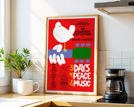 1969 Woodstock Festival Poster Peace & Music (Digital Download) 986791163