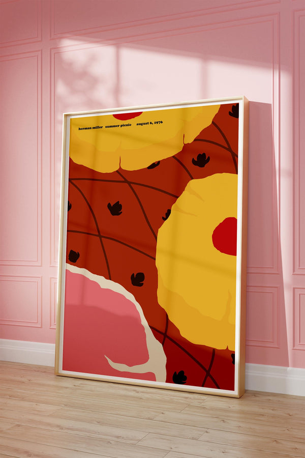 1976 Herman Miller Magazine Cover Poster, Vintage Printable Wall Art, Mid-Century Modern Decor, Digital Download Print 1774611222