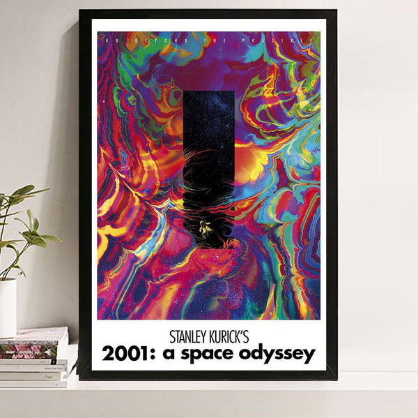 2001 A Space Odyssey Movie Poster Sci-Fi Canvas Wall Art 1826219183 - Copy (3)
