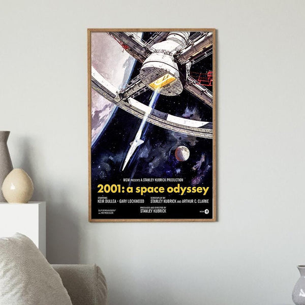 2001 A Space Odyssey Movie Poster,Wall Art ,Art Home decoration Poster,Gifts High Quality ,Canvas Art Print 1812579086