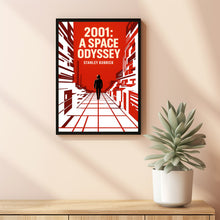 2001 A Space Odyssey Poster, Kubrick Movie Art, Vintage Sci-Fi Print, Cult Space Film Illustration