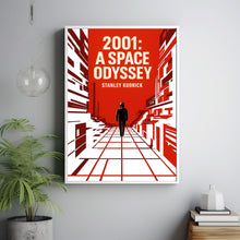2001 A Space Odyssey Poster, Kubrick Movie Art, Vintage Sci-Fi Print, Cult Space Film Illustration