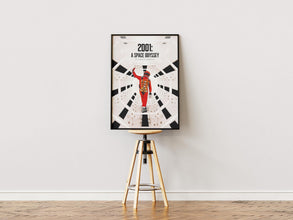 2001 Space Odyssey Poster, Retro Movie, Print Art, Sci-Fi Film, Stanley Kubrick 1904832449