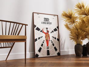 2001 Space Odyssey Poster, Retro Movie, Print Art, Sci-Fi Film, Stanley Kubrick 1904832449