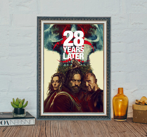 28 Years Later Movie Poster Classic Thriller Canvas Art 4315965931
