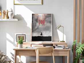 300 Spartan Poster, Spartan Warrior Film, Print Poster, Zack Snyder, Gerard Butler, Gifts for Men, Leonidas, Wall Decor, Movie Buffs Gift 1890252089