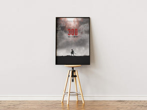 300 Spartan Poster, Spartan Warrior Film, Print Poster, Zack Snyder, Gerard Butler, Gifts for Men, Leonidas, Wall Decor, Movie Buffs Gift 1890252089