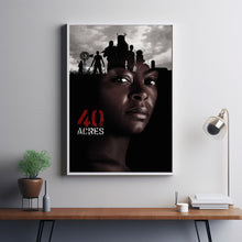 40 Acres 2025 Poster Art Print Movie Posters Gift for Movie lovers