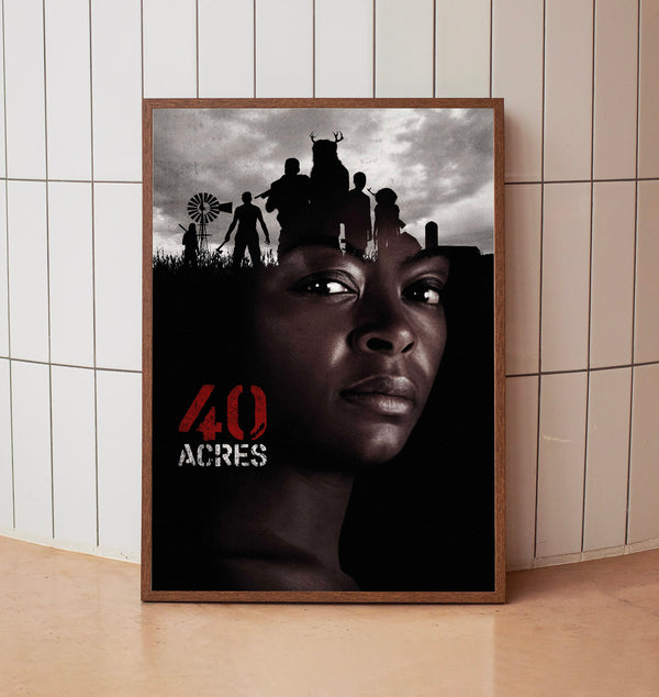 40 Acres 2025 Poster Art Print Movie Posters Gift for Movie lovers