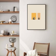 500 Days Inspired Poster  Mid Century Modern Poster  Minimalist Poster  Retro Art Print  Wall Art  Movie Print Art  Gift for her 1563994255