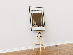 500 Days of Summer Film Poster, Alternative Film Poster Print, Joseph Gordon-Levitt and Zooey Deschanel in 500 Days of Summer Movie Poster 1880721567