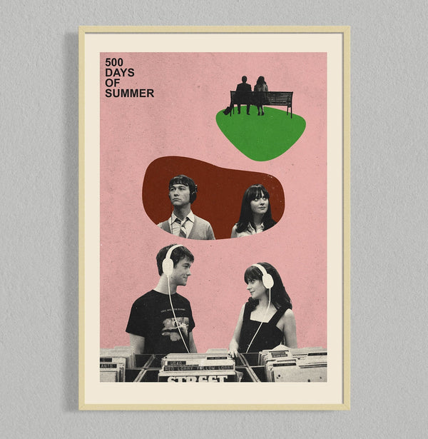 500 Days of Summer Movie Poster  Film Posters  Minimalist Movie Poster  Digital Download  Printable Wall Art Poster 1294666463
