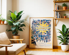 500 Days of Summer Movie Poster, Romantic Comedy Film (Digital Download) 833859115