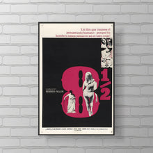 8 12 (1963) Movie Poster  Canvas Wall Art  Limited Collection  Unframed Print  Home Decor  Gift Idea 4415291356