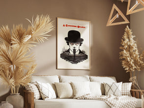 A Clockwork Orange Movie Print Poster, Minimalist Poster Print, Movie Lovers Gift, Printable Wall Art, Stanley Kubrick Movie Poster 1890208879