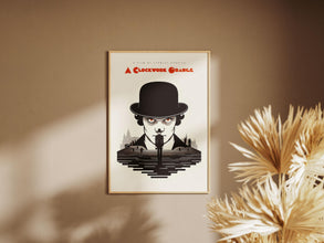 A Clockwork Orange Movie Print Poster, Minimalist Poster Print, Movie Lovers Gift, Printable Wall Art, Stanley Kubrick Movie Poster 1890208879
