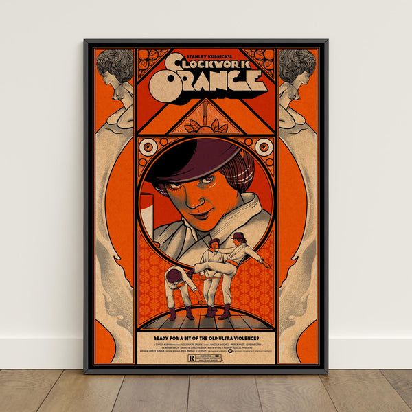 A Clockwork Orange Poster  Retro Print  Wall Art  Home Decor  Gift Poster  Movie Poster #2 1811833198