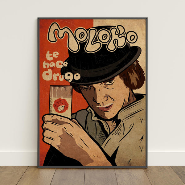 A Clockwork Orange Poster  Retro Print  Wall Art  Home Decor  Gift Poster  Movie Poster #2 1811833198 - Copy (2)