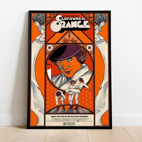 A Clockwork Orange Poster, Movie Print, Wall Art, Gift for Film Fans 1743373406 - Copy (2)