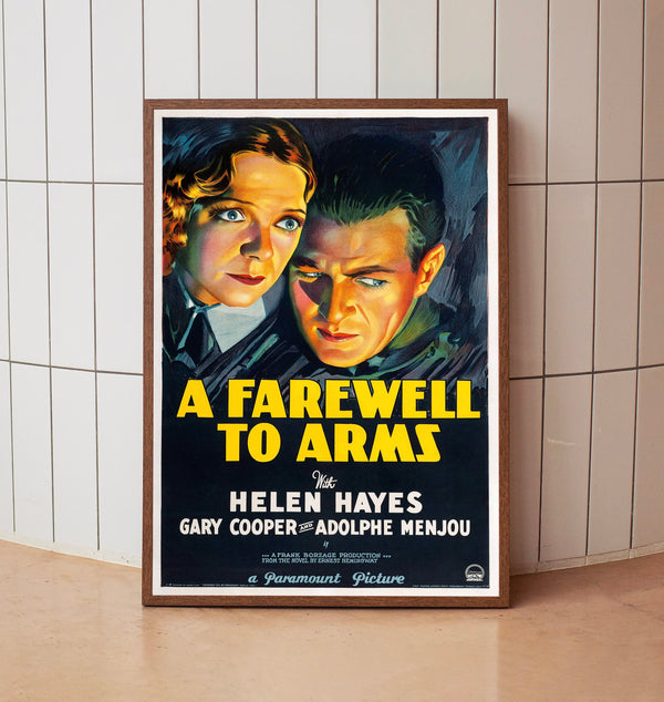 A Farewell to Arms 1932Poster Art Print Movie Posters Gift for Movie lovers