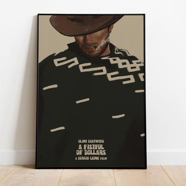 A Fistful of Dollars Poster, Movie Print, Wall Art, Gift for Film Fans 1748289109