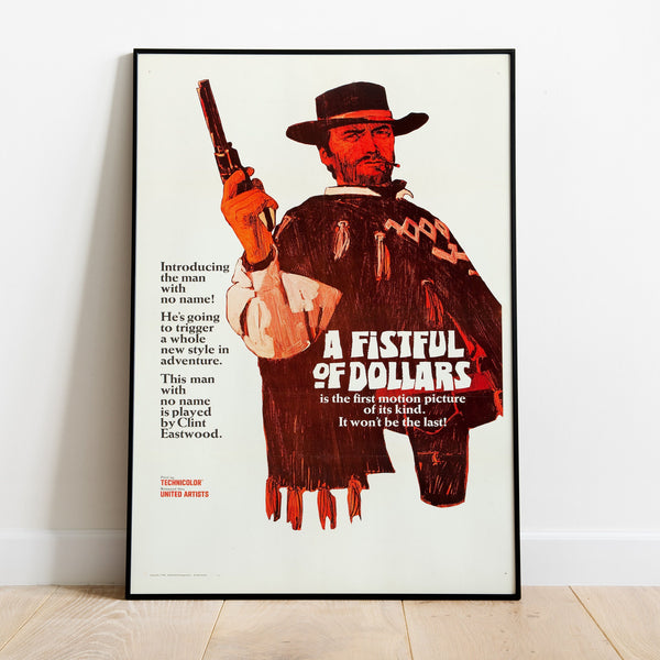 A Fistful of Dollars Poster, Movie Print, Wall Art, Gift for Film Fans 1748289109 - Copy (2)