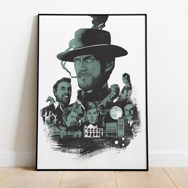 A Fistful of Dollars Poster, Movie Print, Wall Art, Gift for Film Fans 1748289109 - Copy (3)