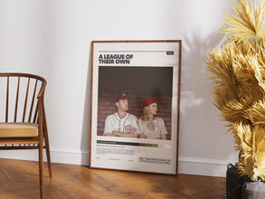 A League of Their Own Poster, Film Wall Art, Tom Hanks, Baseball Movie Print 1904401695