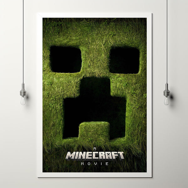 A Minecraft Movie 2025 Poster Art Print Movie Posters TV Posters Gift for Movie lovers