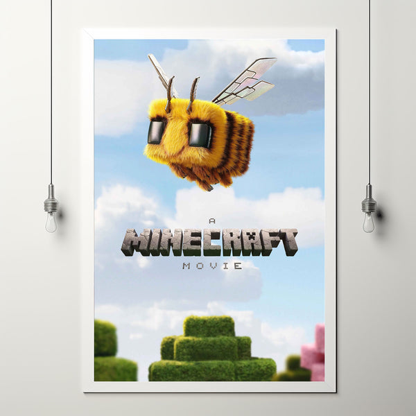 A Minecraft Movie 2025 Poster Art Print Movie Posters TV Posters Gift for Movie lovers 1