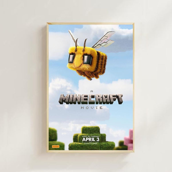A Minecraft Movie (2025)--Movie  Poster(Regular Style) Art Prints,Home Decor,Vintage Movie Poster,Canvas Poster 1859078061