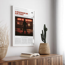 A Nightmare on Elm Street, Wes Craven, Retro Movie Poster, Custom Movie Poster Print 4421169934