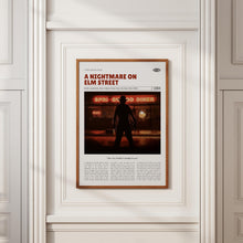 A Nightmare on Elm Street, Wes Craven, Retro Movie Poster, Custom Movie Poster Print 4421169934