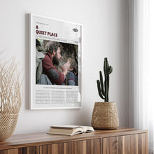A Quiet Place, John Krasinski, Retro Movie Poster, Custom Movie Poster 4421174086