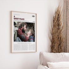 A Quiet Place, John Krasinski, Retro Movie Poster, Custom Movie Poster 4421174086