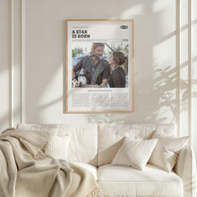 A Star Is Born, Bradley Cooper, Retro Movie Poster, Custom Movie Poster 4421167687