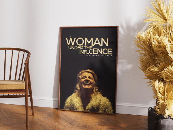 A Woman Under the Influence Poster, Retro Movie, Wall Art, Vintage Film, John Cassavetes 1904401669