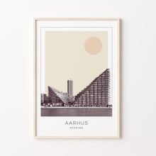 Aarhus Poster Print, Aarhus Travel Poster, Aarhus Minimalistic Wall Art, Aarhus, Denmark 1882439601