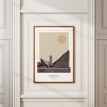 Aarhus Poster Print, Aarhus Travel Poster, Aarhus Minimalistic Wall Art, Aarhus, Denmark 1882439601